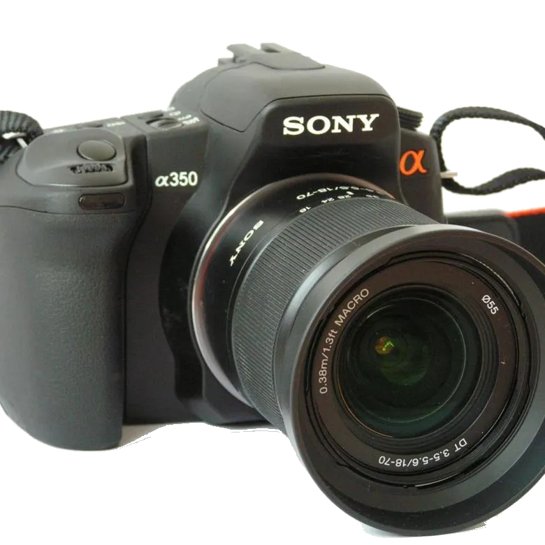 Юстировка Sony A350 