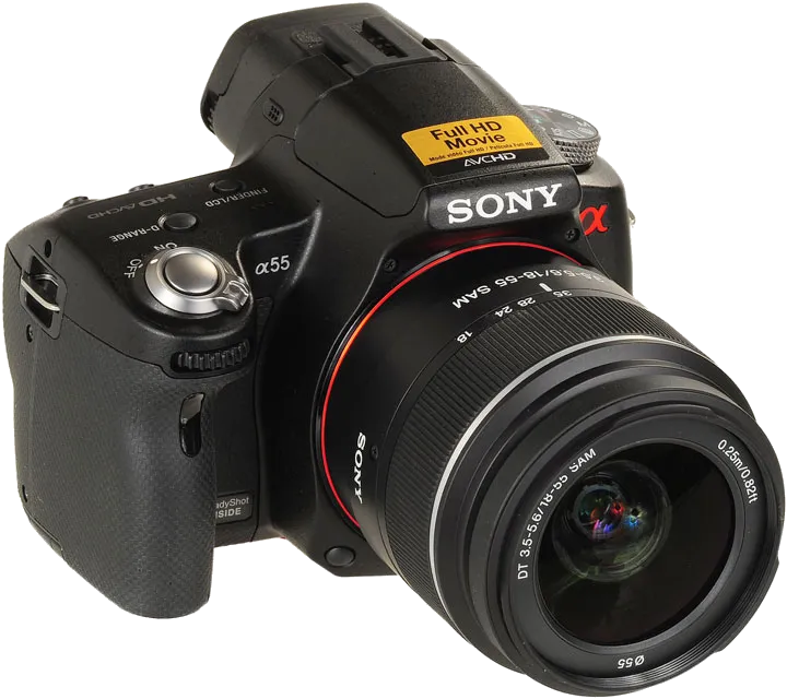 Юстировка Sony A55 