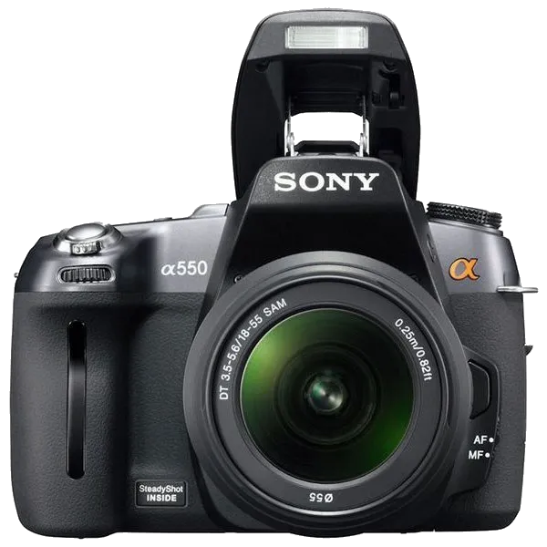 Юстировка Sony A550