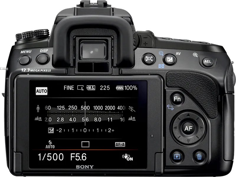 Юстировка Sony A500