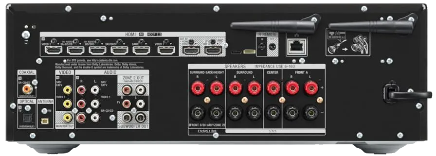 Замена разъёмов (RCA, jack, USB) Sony STR-DN1080