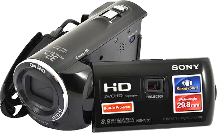 Замена дисплея (экрана) Sony HDR-PJ220E