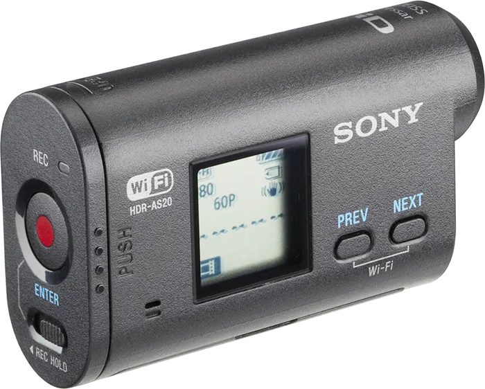 Замена дисплея (экрана) Sony HDR-AS20